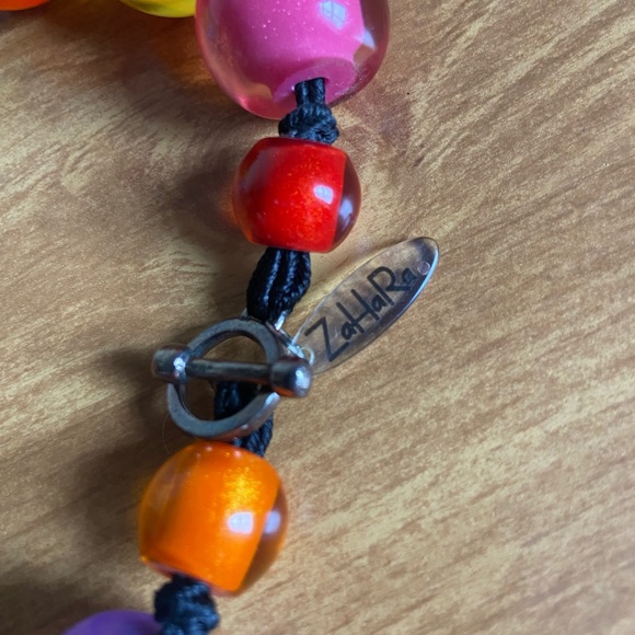 Rainbow beaded necklace from Zahara - Picture 7 of 7